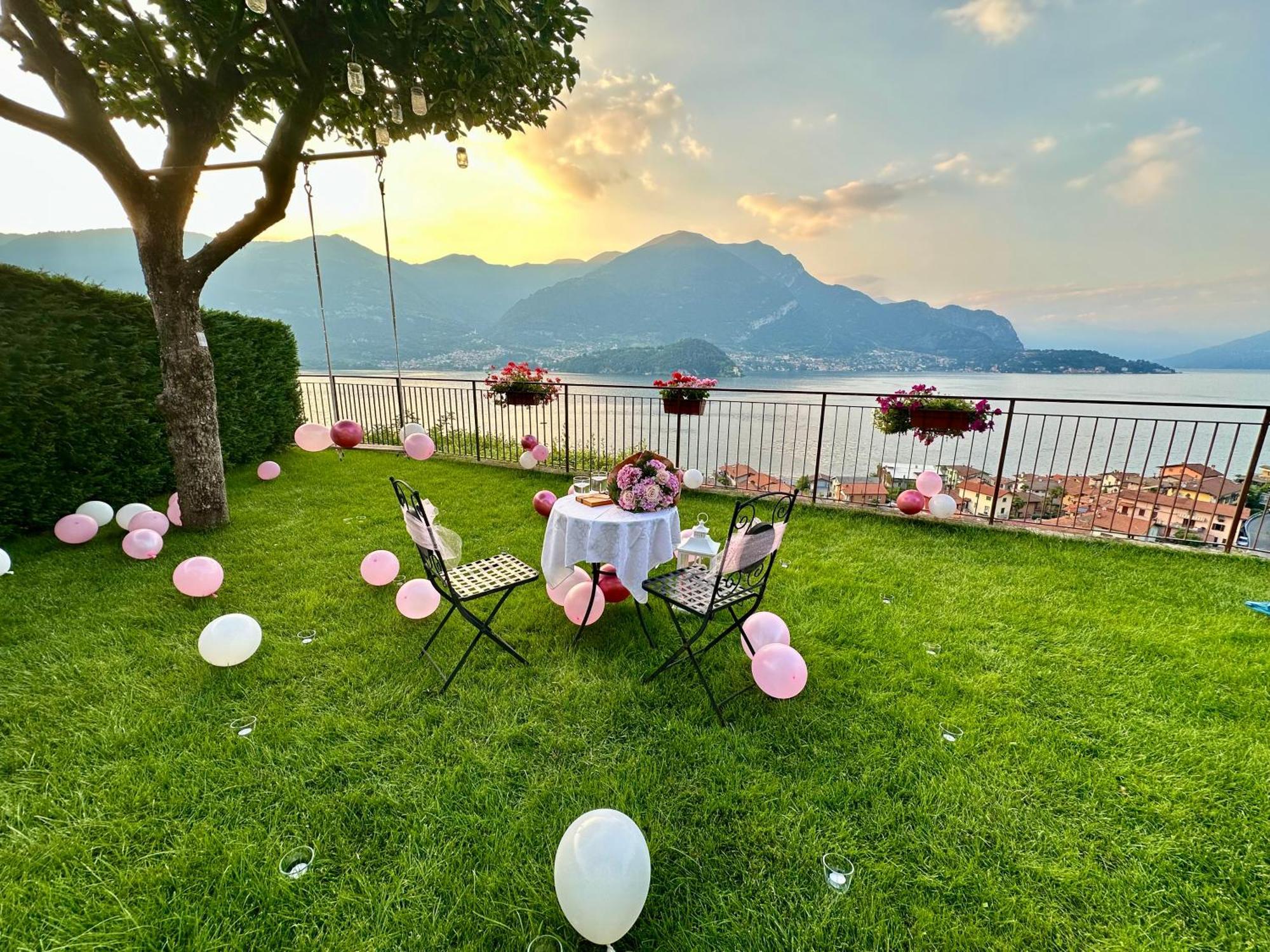 レッツェノIl Bellavistaアパートメント エクステリア 写真